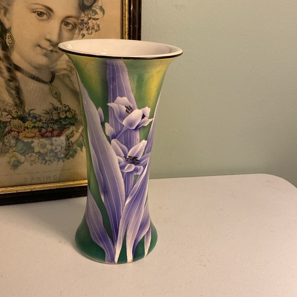 Vintage Royal Nippon Nishiki Hand Painted Vase - Picture 8 of 13